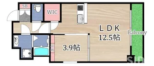 昴KYOBASHI【7階】の間取り