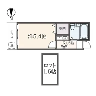 スターホームズ鶴ヶ峰III【2階】の間取り