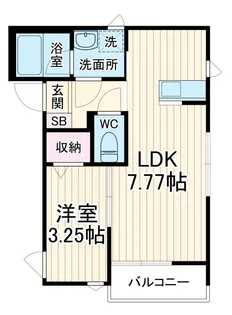 ルミエール朝霞台【2階】の間取り
