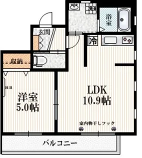 サントル リジェールII【2階】の間取り