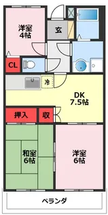 マーリーズホーム【1階】の間取り