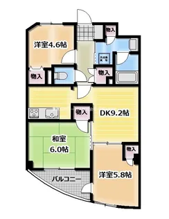 平和台STビルII【7階】の間取り