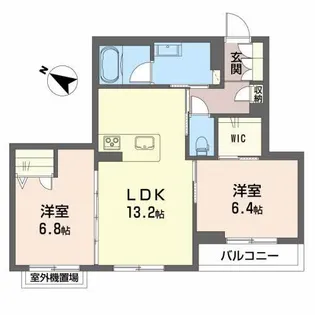 Serdina Mabuchi【2階】の間取り