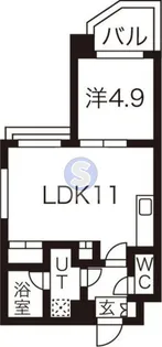 プラネシア星の子京都御所【2階】の間取り