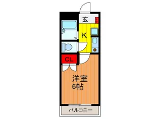 ハイムユンゲル【1階】の間取り