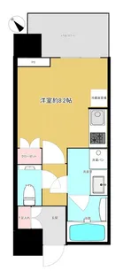 シティタワー新宿【12階】の間取り