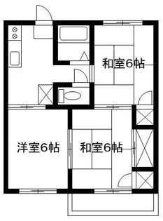ガーデンタウン酒々井【2階】の間取り