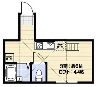 コルティーレ大森西【1階】の間取り