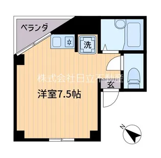 アンジェラス【2階】の間取り