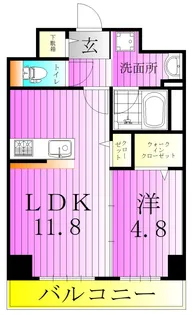 ステラフォレスト【3階】の間取り