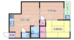 リバーライフ三島【3階】の間取り