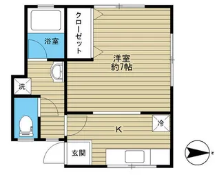 カーサ・ステラ【2階】の間取り