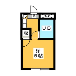 エバーグリーンハウス【2階】の間取り