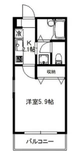 THRUSH荻窪【2階】の間取り