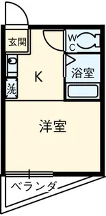 オードリービル【4階】の間取り