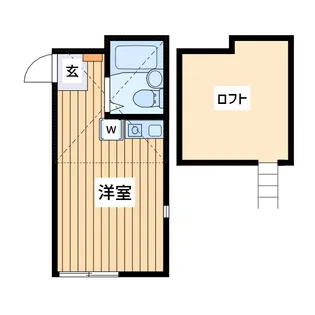 ユナイト井土ヶ谷スウィーツベリーオペラ【2階】の間取り