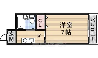 林泉第7ビル【3階】の間取り