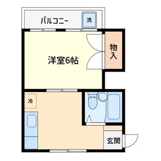 田口ハイツ 2【1階】の間取り