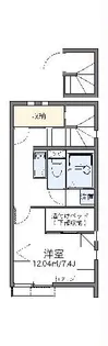 レオネクストミツハウス テトラ【2階】の間取り