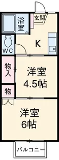 Hill Top House【2階】の間取り