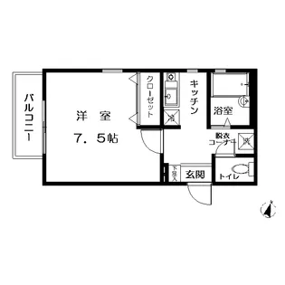 プラネット初台【2階】の間取り