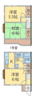 プロスペール・セイワB館【1階】の間取り