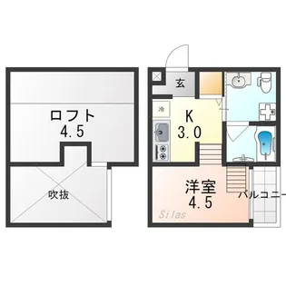 キーファー【1階】の間取り
