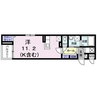 ベル エミール【3階】の間取り