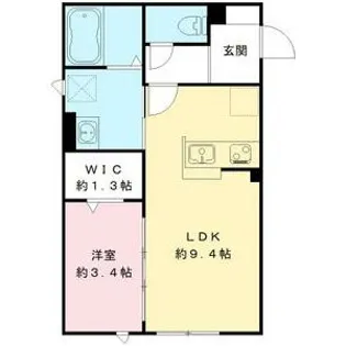 ハートウィズ1122 B棟【2階】の間取り