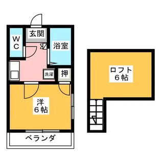 アイビー大島【2階】の間取り