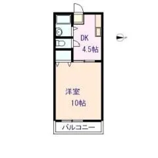 メゾン天神【1階】の間取り