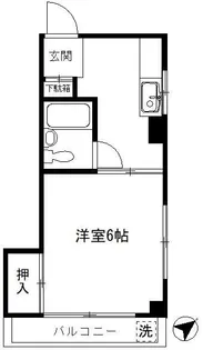 和田ビル【3階】の間取り