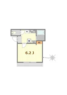 コンフォート横浜南【3階】の間取り