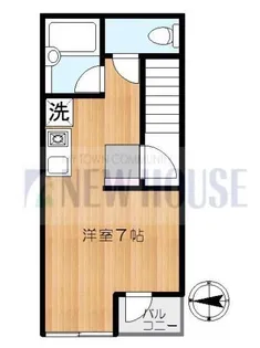 グリーンハウス赤城下【2階】の間取り