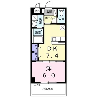 CLEMENT 煌 I【4階】の間取り