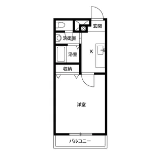 プレジール 宿跡【1階】の間取り