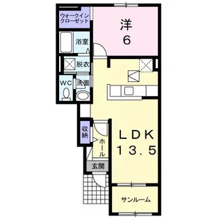 サーフサイド【1階】の間取り