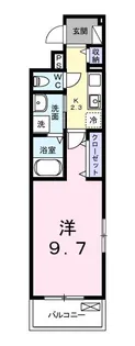 エコー【3階】の間取り
