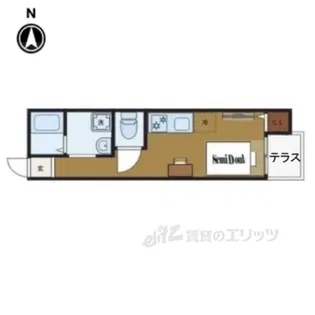グラディート富雄駅前【1階】の間取り