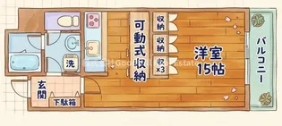 ベリーモンテ新大阪【3階】の間取り