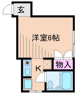 ヒルコート師岡II【2階】の間取り