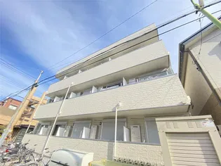 RAFFINE芝中田の外観