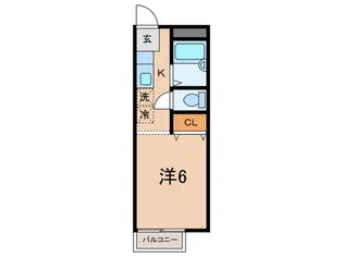 ホワイトヒルズ【2階】の間取り