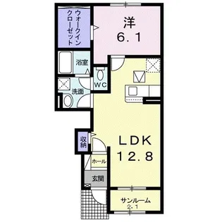 メゾン M&A【1階】の間取り