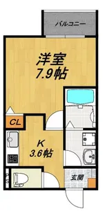 LE COCON 岡崎【3階】の間取り