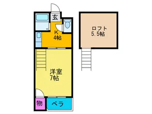 メイゾン5【5階】の間取り