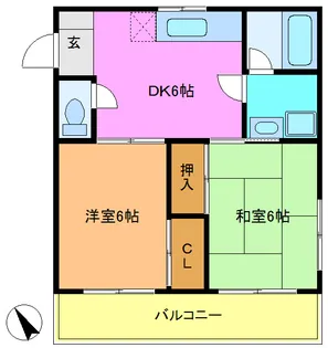 東京都墨田区京島2【マンション】の間取り