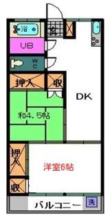 福島県郡山市並木3【マンション】の間取り
