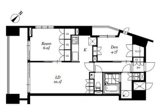 チェスターコート御茶ノ水【3階】の間取り