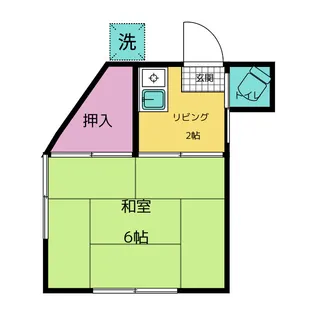 黒川荘【1階】の間取り